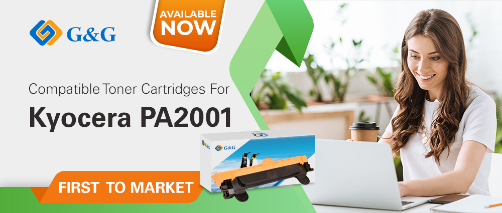 G&G toner cartridges for use in Kyocera PA2001 series printers are Available Now for ordering. 
