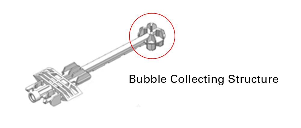 Bubble Collecting Structure