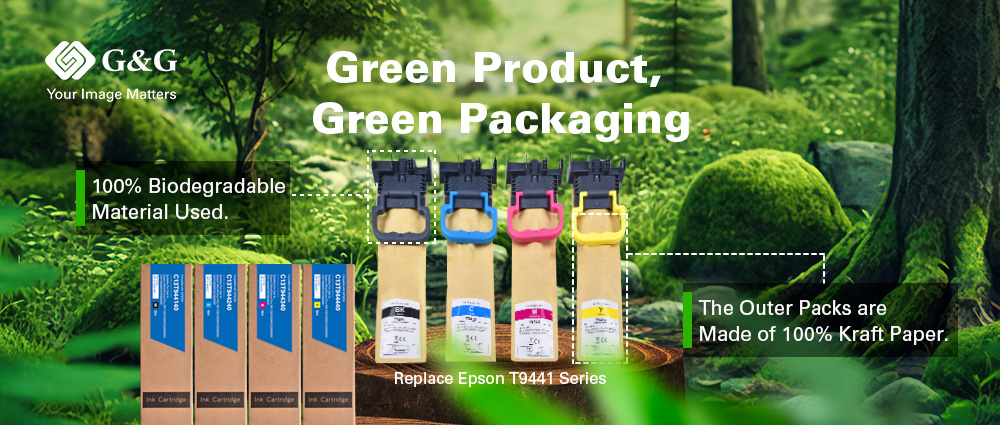 G&G’s Updated Ink Packs with New Biodegradable, Green Materials