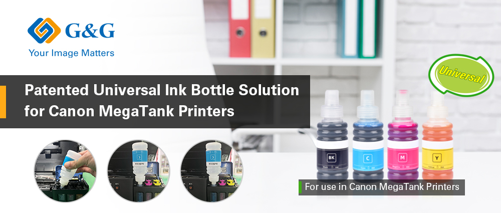 G&G universal ink bottles for Canon MegaTank printers