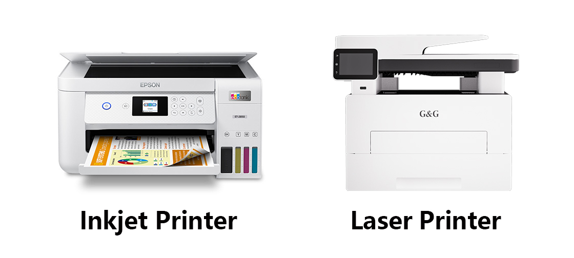 Inkjet and Laser Printer