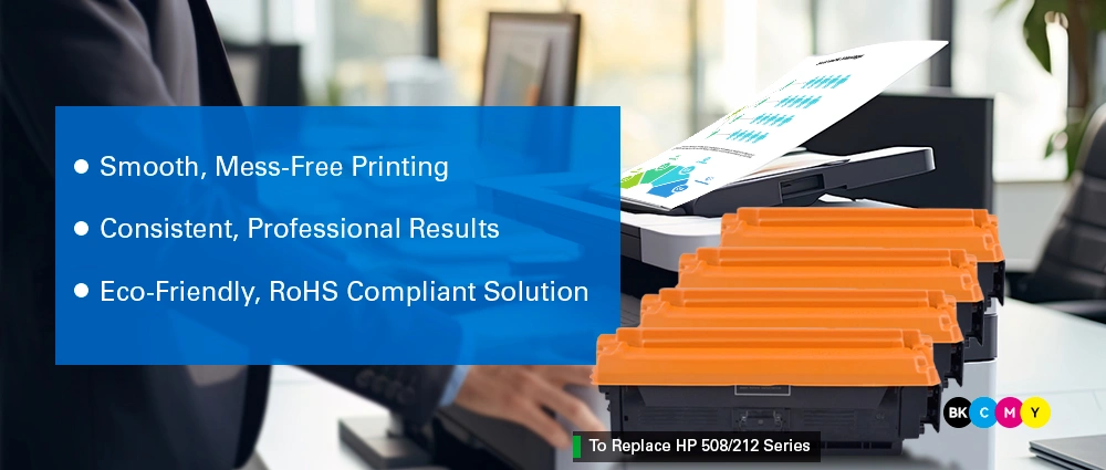 G&G Remanufactured Toner Cartridges for HP Color LaserJet M553/M554