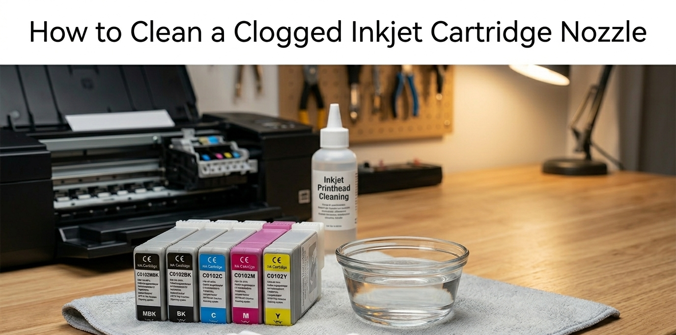 How to Clean a Clogged Inkjet Cartridge Nozzle? How to Clean a Clogged Inkjet Cartridge Nozzle?