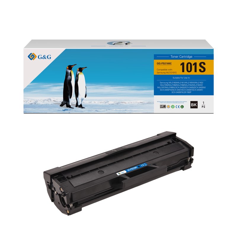 Replacement Toner Cartridges for Samsung MLT-D101S - G&G Image