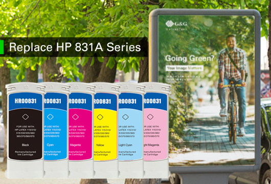 Latex Ink Cartridges for HP 831A Series