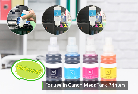 Universal Ink Bottles for Canon MegaTank Printers